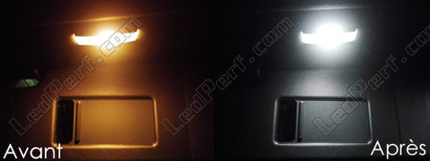 Vanity mirrors - sun visor LED for Volkswagen Polo 4 (9N1)