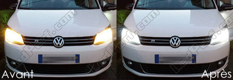 Low-beam headlights LED for Volkswagen Touran V3