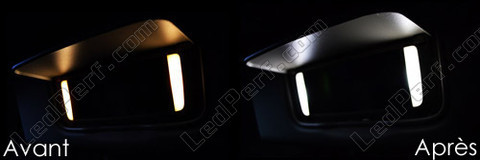 LED Sunvisor Vanity Mirrors Volvo C30