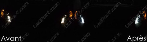 LED sidelight bulbs Volvo C30