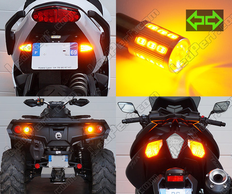 Rear indicators LED for Buell XB 9 SX Lightning CityX Tuning