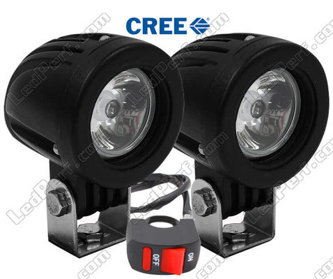 Can-Am DS 450 LED additional lights