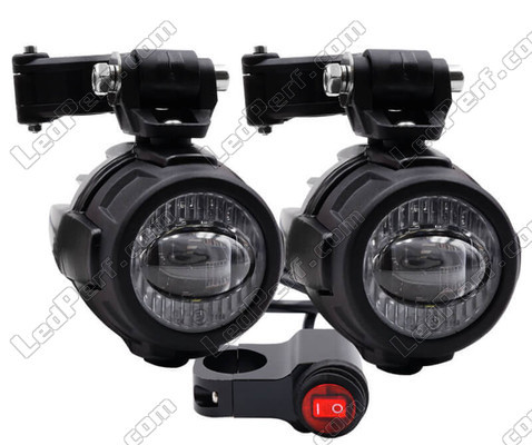 Dual function "Combo" fog and Long range light beam LED for Harley-Davidson Blackline 1584 - 1690