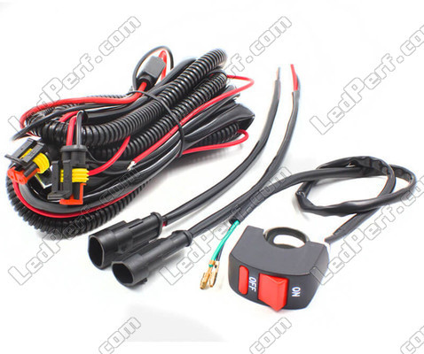 Power cable for LED additional lights Kawasaki GTR 1400