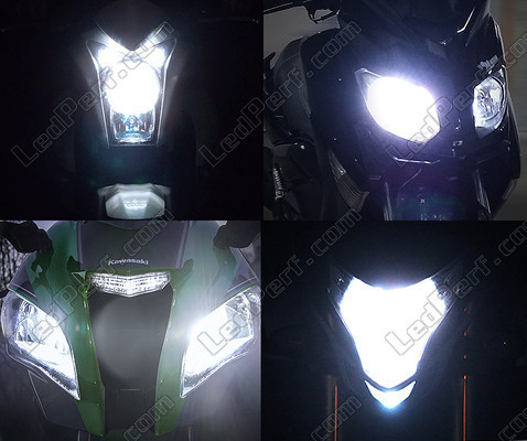 headlights LED for Kawasaki KVF 300 Tuning