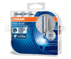 Bulbs Xenon D3S Osram Xenarc Blue Cool Boost 7000K ref: 66340CBB-HCB in packaging of 2 bulbs
