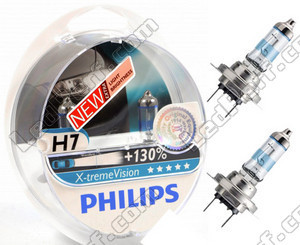 Philips X-treme Vision +130% Xenon effect H7 bulbs