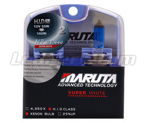 Pack of 2 H7 bulbs - MTEC Super White - pure White