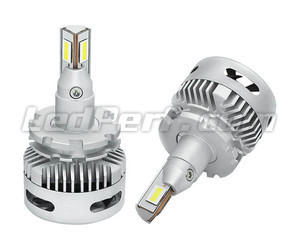 D8S LED bulbs for Xenon and Bi Xenon headlights in different positions