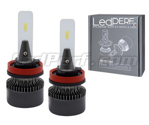 Pair of H11 LED Eco Line bulbs excellent value for money