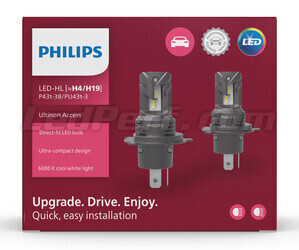 Philips Ultinon Access H19 LED Bulbs 12V - 11342U2500C2