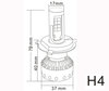 Led Philips Lumileds H4 Led Bulb Tuning