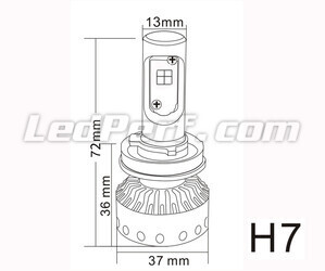 Mini High Power H7 Led Bulb