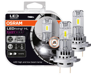 Osram LEDriving® HL EASY H7 LED Bulbs - 64210DWESY-HCB