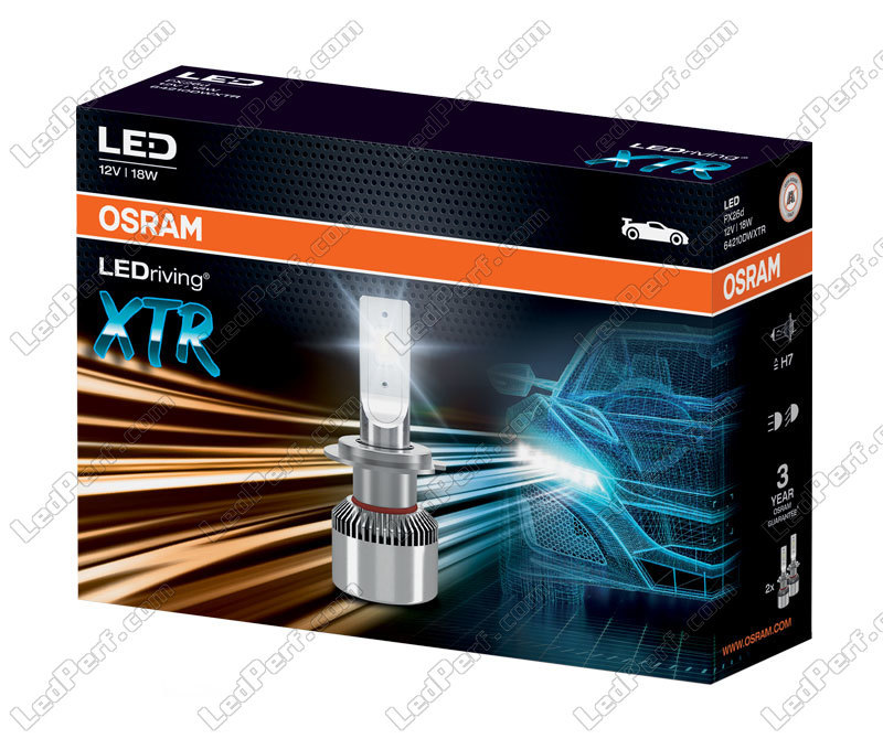 Pack of 2 Osram LEDriving® XTR 6000K LED