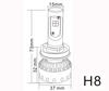 Mini High Power H8 Led Bulb Tuning