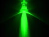 12 V wired LED Green