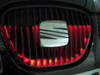 Radiator grille - red LED strip - waterproof 30cm