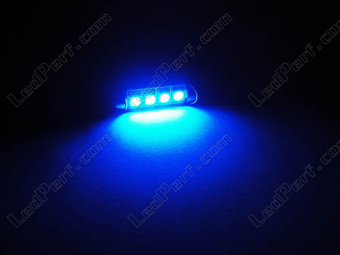 blue 42 mmCeiling Light festoon LED, Trunk, glovebox, licence plate  - C10W
