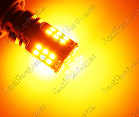 P21W LED bulb Orange R5W LEDs P21W P21 5W PY21W LEDs Orange BAU15S BA15S Base