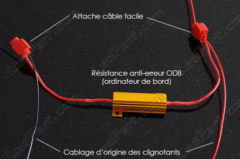 LED anti-OBC error resistor