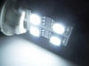 Rotation T10 W5W white LEDs with side lighting