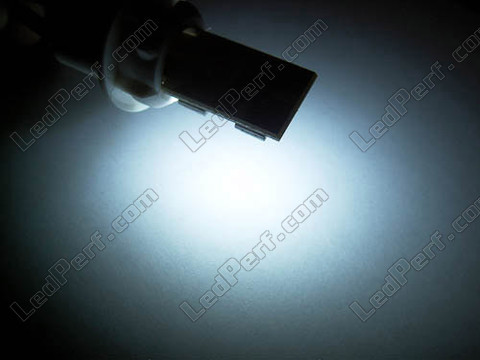 Rotation T10 W5W white LEDs with side lighting