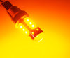 W16W T15 Orange LED bulb Individual LEDs - LEDs W16W T15 Base 12V