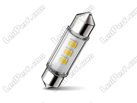 LED Festoon Bulb C7W 38mm Philips Ultinon Pro6000 Cold White 6000K - 11854CU60X1 - 12V