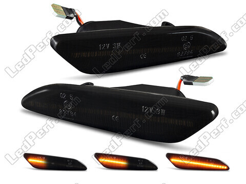 Dynamic LED Side Indicators for Alfa Romeo 156 - Smoked Black Version