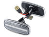 Side view of the sequential LED turn signals for Audi A2 - Transparent Version