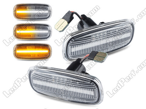 Sequential LED Turn Signals for Audi A2 - Clear Version