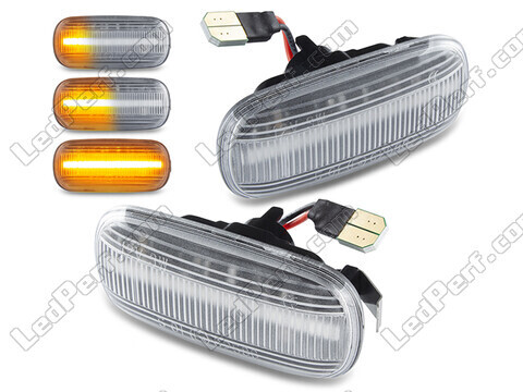 Sequential LED Turn Signals for Audi A4 B6 - Clear Version