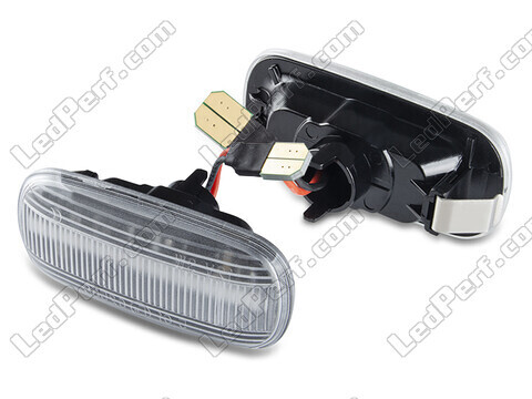 Side view of the sequential LED turn signals for Audi A6 C5 - Transparent Version