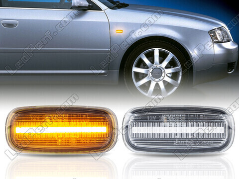 Dynamic LED Side Indicators for Audi A8 D2