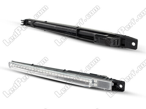 Side view of the sequential LED turn signals for BMW Serie 5 (F10 F11) - Transparent Version