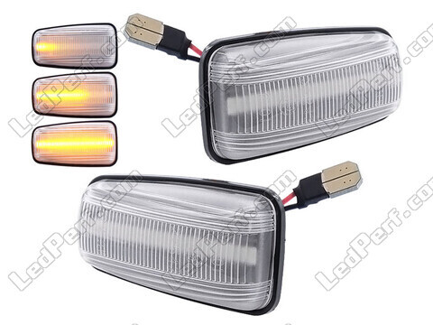 Sequential LED Turn Signals for Citroen Berlingo - Clear Version
