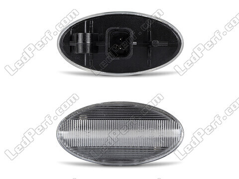 Connectors of the sequential LED turn signals for Citroen C-Crosser - transparent version