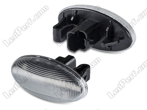 Side view of the sequential LED turn signals for Citroen C1 II - Transparent Version