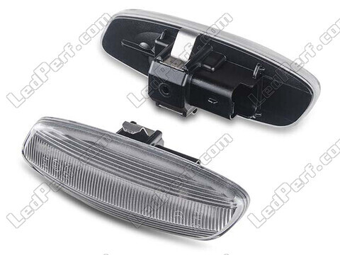 Side view of the sequential LED turn signals for Citroen DS3 - Transparent Version