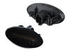 Side view of the dynamic LED side indicators for Citroen Xsara Picasso - Smoked Black Version