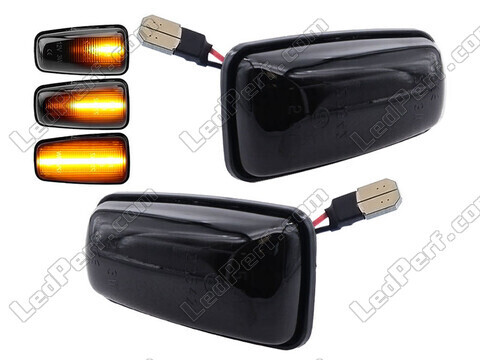 Dynamic LED Side Indicators for Citroen ZX - Smoked Black Version