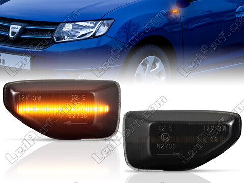 Dynamic LED Side Indicators for Dacia Logan 2