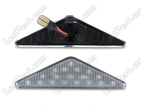 Connectors of the sequential LED turn signals for Ford Focus MK1 - transparent version