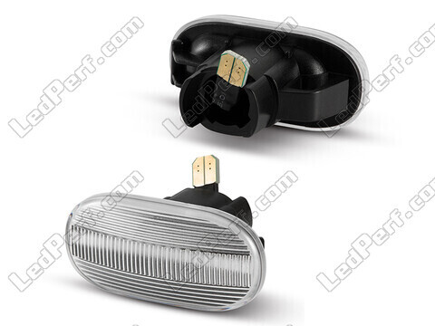 Side view of the sequential LED turn signals for Honda Civic 8G - Transparent Version