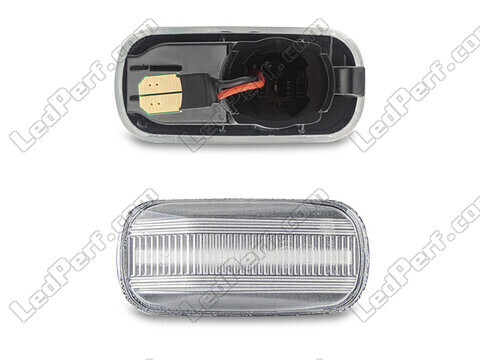 Connectors of the sequential LED turn signals for Honda Jazz - transparent version
