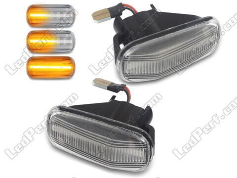 Sequential LED Turn Signals for Honda Jazz - Clear Version