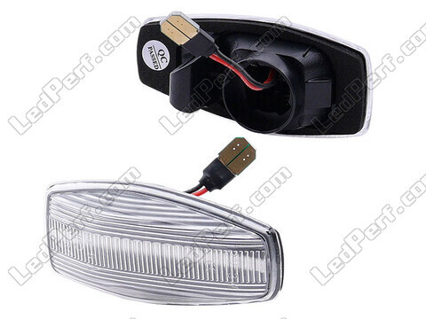Side view of the sequential LED turn signals for Hyundai Getz - Transparent Version