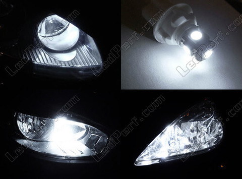 xenon white sidelight bulbs LED for Hyundai I10 III Tuning