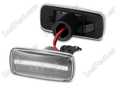 Side view of the sequential LED turn signals for Jeep Patriot - Transparent Version